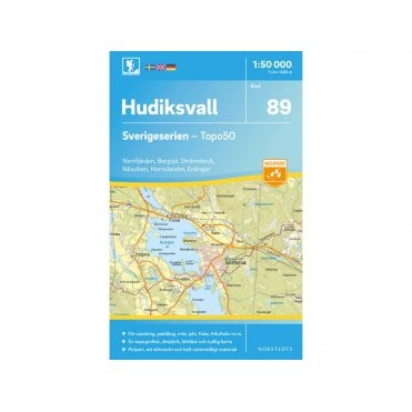 Hudiksvall (Sweden) - Norstedts Outdoor map 89