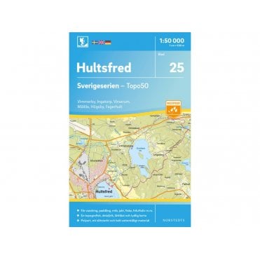 Hultsfred (Sweden) - Norstedts Outdoor map 25