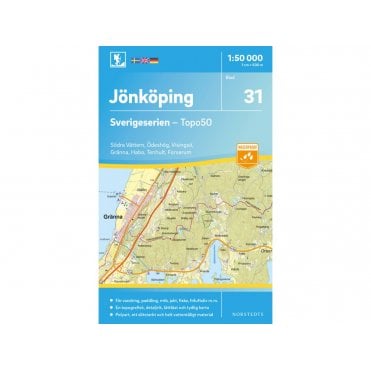 Jonkoping (Sweden) - Norstedts Outdoor map 31