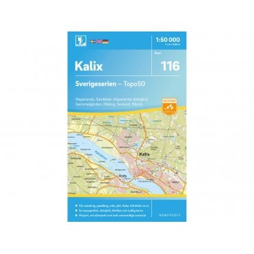Kalix (Sweden) - Norstedts Outdoor map 116