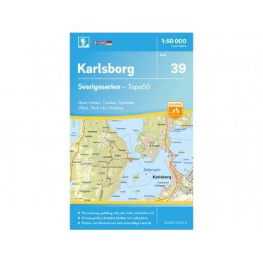 Karlsborg (Sweden) - Norstedts Outdoor map 39