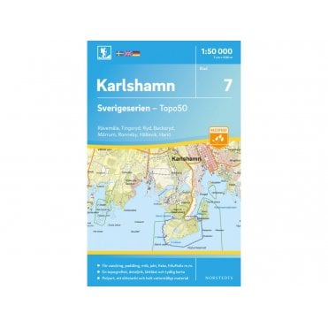Karlshamn (Sweden) - Norstedts Outdoor map 7