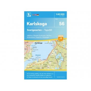 Karlskoga (Sweden) - Norstedts Outdoor map 56