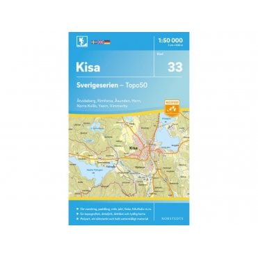 Kisa (Sweden) - Norstedts Outdoor map 33