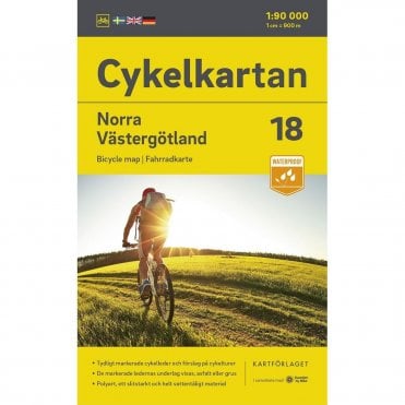 18: Vastergotland North Cycling Map