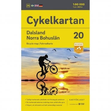 20: Dalsland / Bohuslan North Cycling Map
