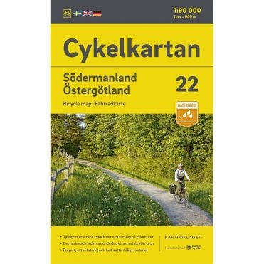 22: Sodermanland / Ostergotland  Cycling Map
