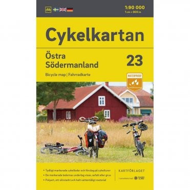 23: Sodermanland East Cycling Map