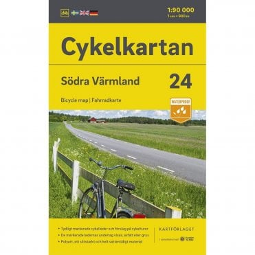 24: Varmland South Cycling Map
