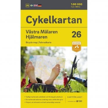 26: Malaren West / Hjalmaren Cycling Map