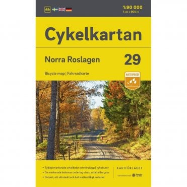29: Roslagen North Cycling Map