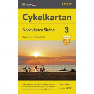 3: Skane Northwest Cycling Map
