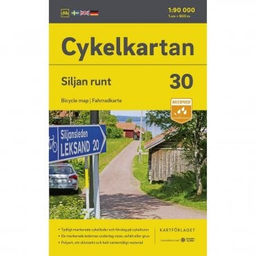 30: Siljan Lake & Great Surroundings Cycling Map