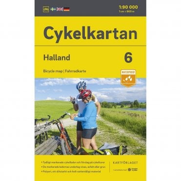 6: Halland Cycling Map