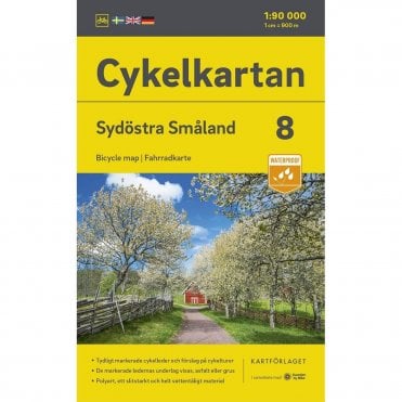 8: Smaland Southeast Cycling Map