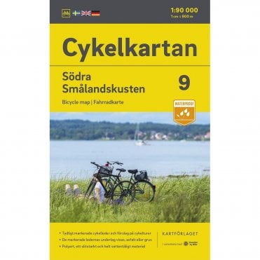 9: Smaland Coast South Cycling Map