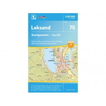 Leksand (Sweden) - Norstedts Outdoor map 75