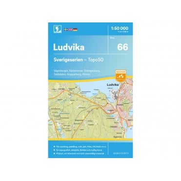 Ludvika (Sweden) - Norstedts Outdoor map 66