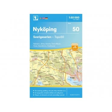 Nykoping (Sweden) - Norstedts Outdoor map 50