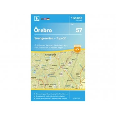 Orebro (Sweden) - Norstedts Outdoor map 57