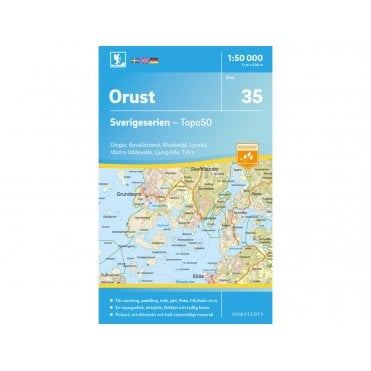 Orust (Sweden) - Norstedts Outdoor map 35