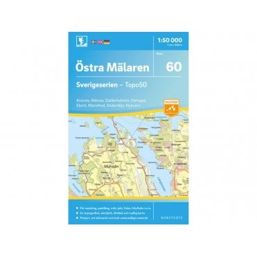 Ostra Malaren (Sweden) - Norstedts Outdoor map 60