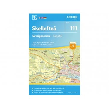 Skelleftea (Sweden) - Norstedts Outdoor map 111