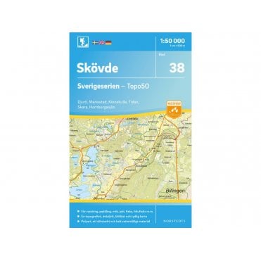 Skovde (Sweden) - Norstedts Outdoor map 38