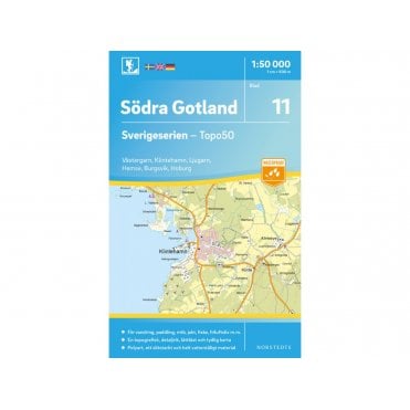 Sodra Gotland (Sweden) - Norstedts Outdoor map 11