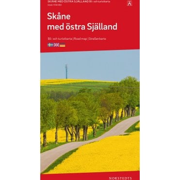 Sweden Tourist Road Maps - Skane / Ostra Sjalland