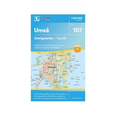 Umea (Sweden) - Norstedts Outdoor map 107