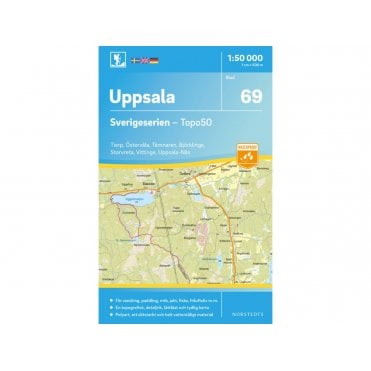 Uppsala (Sweden) - Norstedts Outdoor map 69