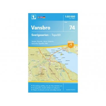 Vansbro (Sweden) - Norstedts Outdoor map 74