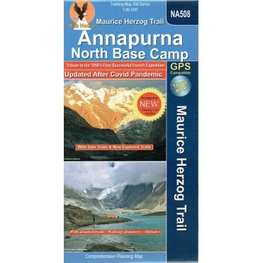 North Annapurna Base Camp | Nepa Map NA508