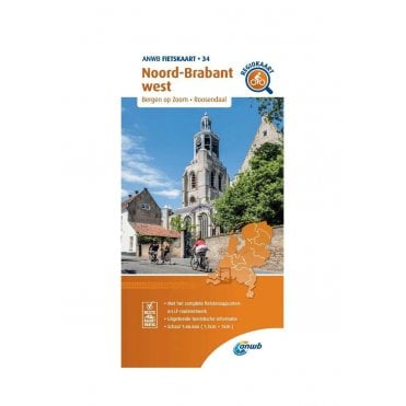 North Brabant (West) - ANWB Cycling Map 34