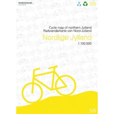 North Jutland - Denmark cycle map