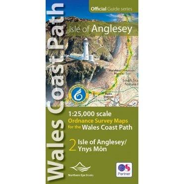 OS Map Atlas: Wales Coast Path: Isle of Anglesey
