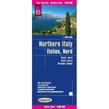 Northern Italy Map - Reise Know-How