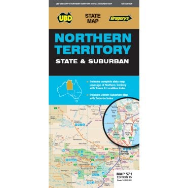 Northern Territory State & Suburban - map 571