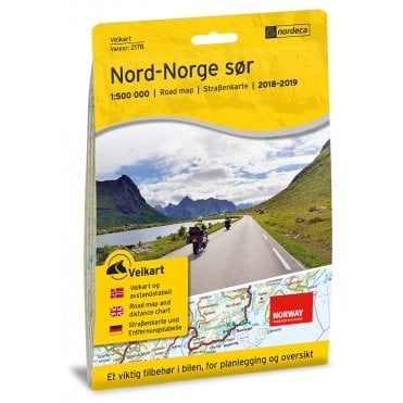 Norway Northern Norway South Map 2178