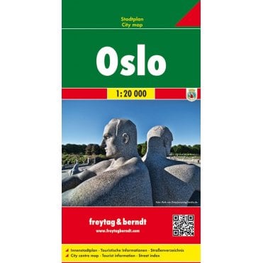 Norway: Oslo City Map
