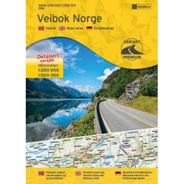 Norway Road Atlas (Veibok Norge) 2186