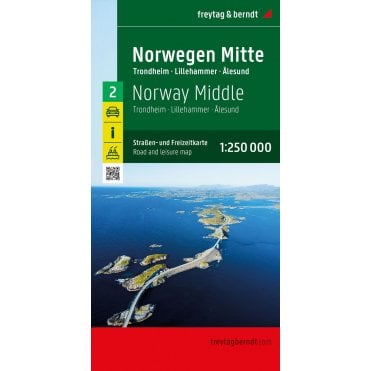Norway Road Map: 2 Central