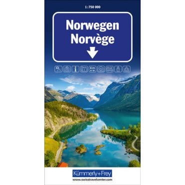 Norway road map by K+F