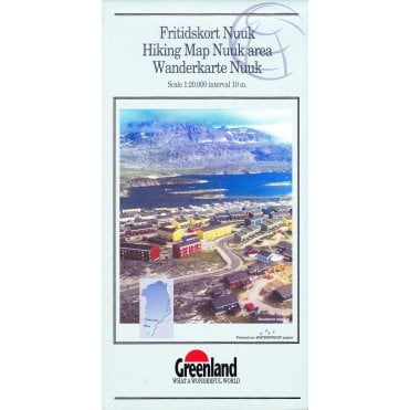 Nuuk: West Greenland Hiking Map No. 11A (1:20 000)