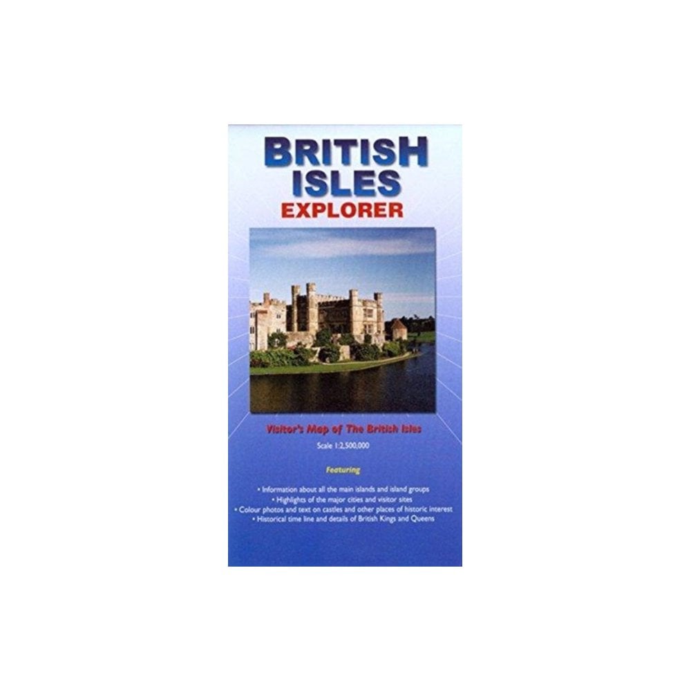 British Isles Explorer : Visitor's Map of the British Isles - Ocean ...