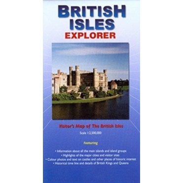 British Isles Explorer : Visitor's Map of the British Isles