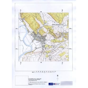 Ordnance Survey 1:10,000 Vector Map - site centred