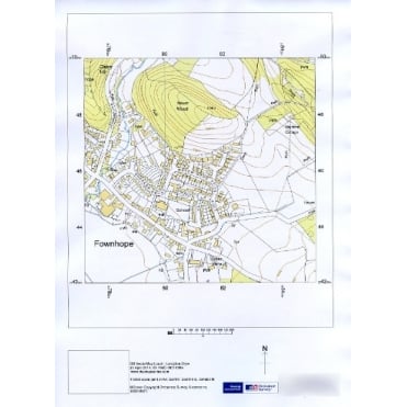 Ordnance Survey 1:5 000 Vector Map - site centred