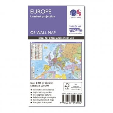 Europe Lambert Projection